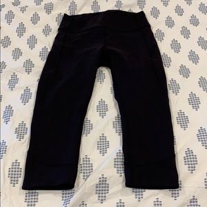 Lululemon black running leggings
